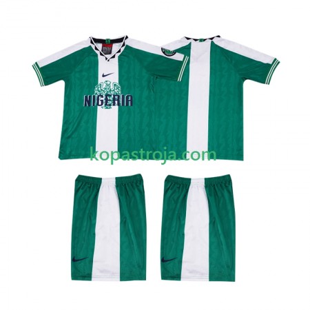 Billiga Fotbollströjor Nigeria Retro Barn Hemma tröja 1996 Kortärmad